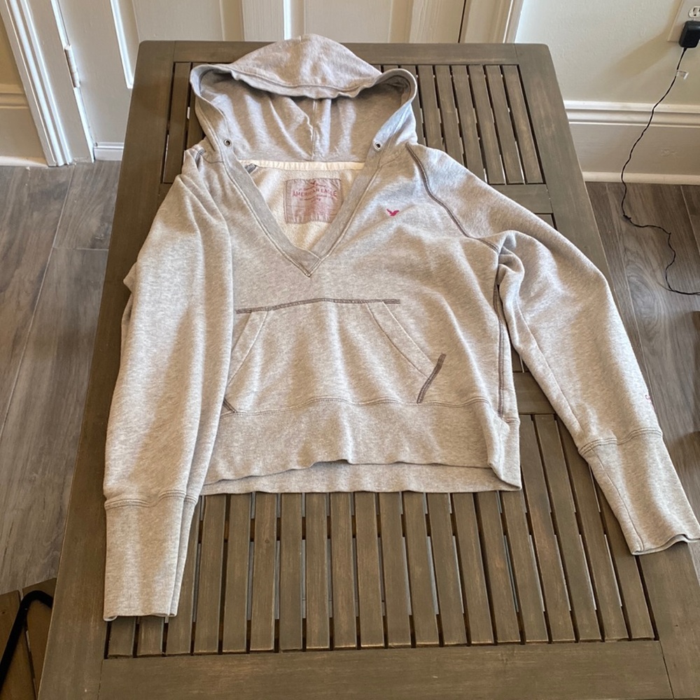 American Eagle cropped sweatshirt, size XL